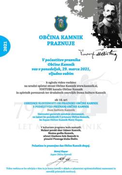 Osrednja slovesnost ob prazniku Občine Kamnik